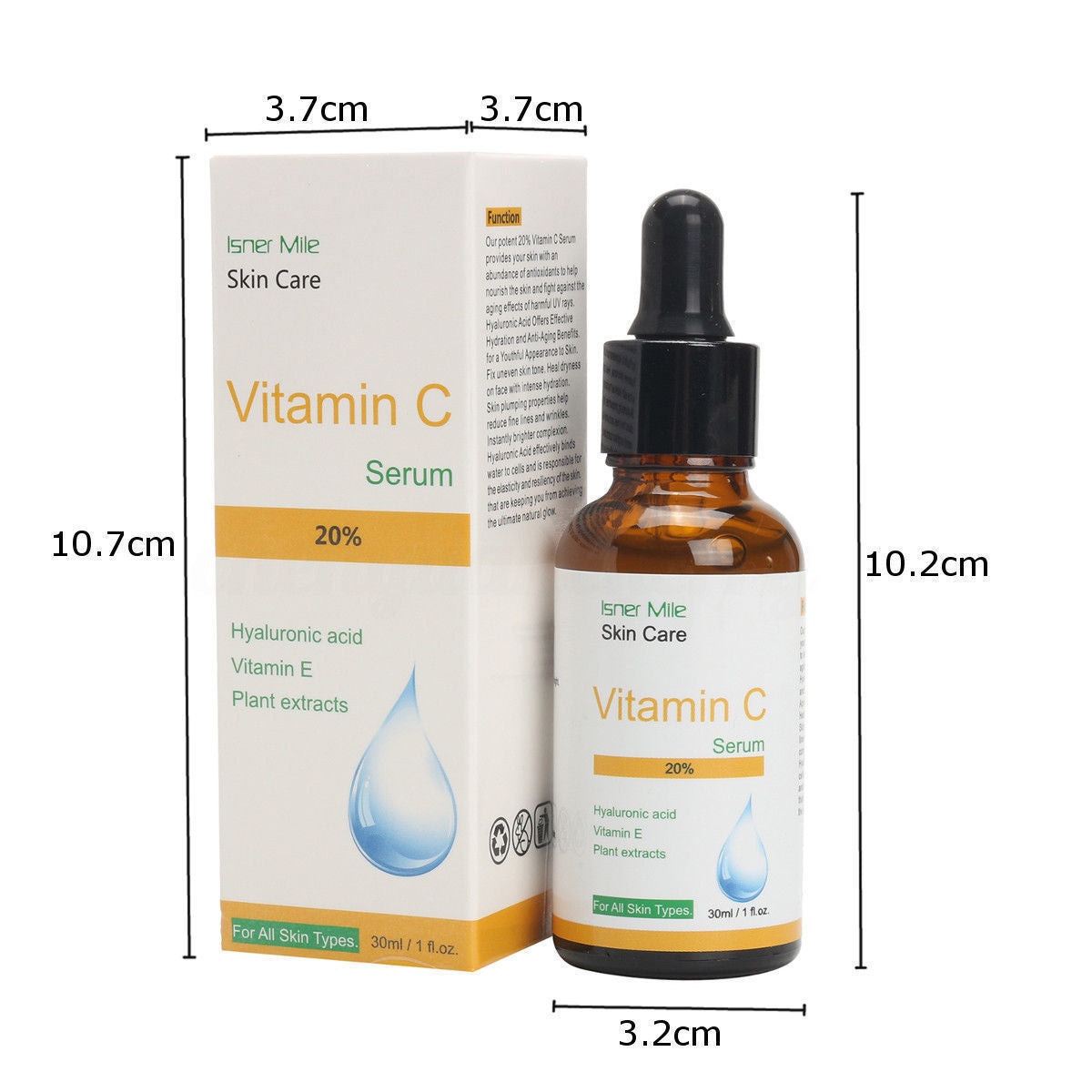 VITRA | Pure Vitamin C for Facial Care (Concentrated Formula + Antioxidant)