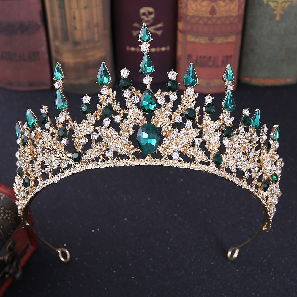 LUXIA | Diamond Crown Headpiece (Exquisite Sparkle + Bridal Design)