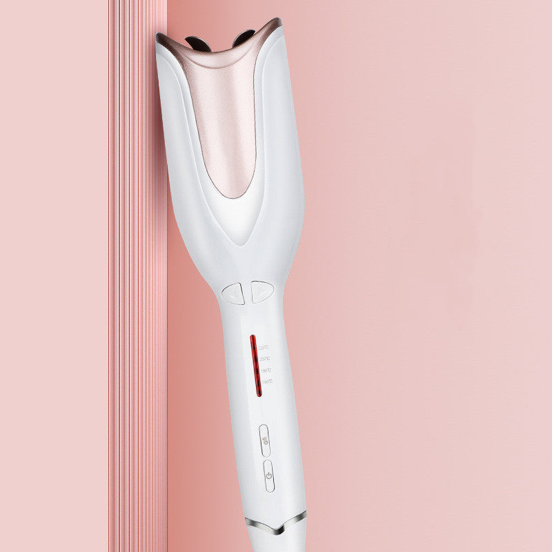 ROSÉA | Automatic Curling Iron (Spiral Tube + Floral Finish)