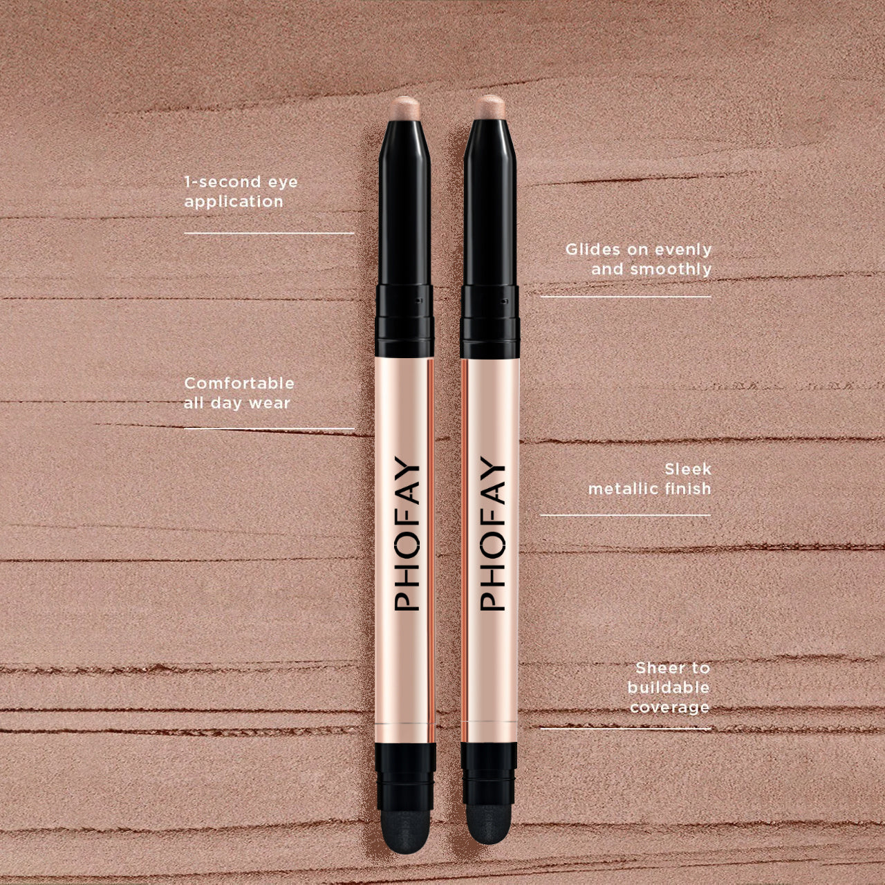PHOFAY | Stick Shadow (Easy Application + Intense Finish)