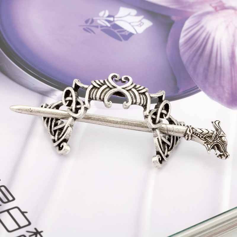 DRACO | Viking Hair Tweezers (Stainless Steel + Bold Design)