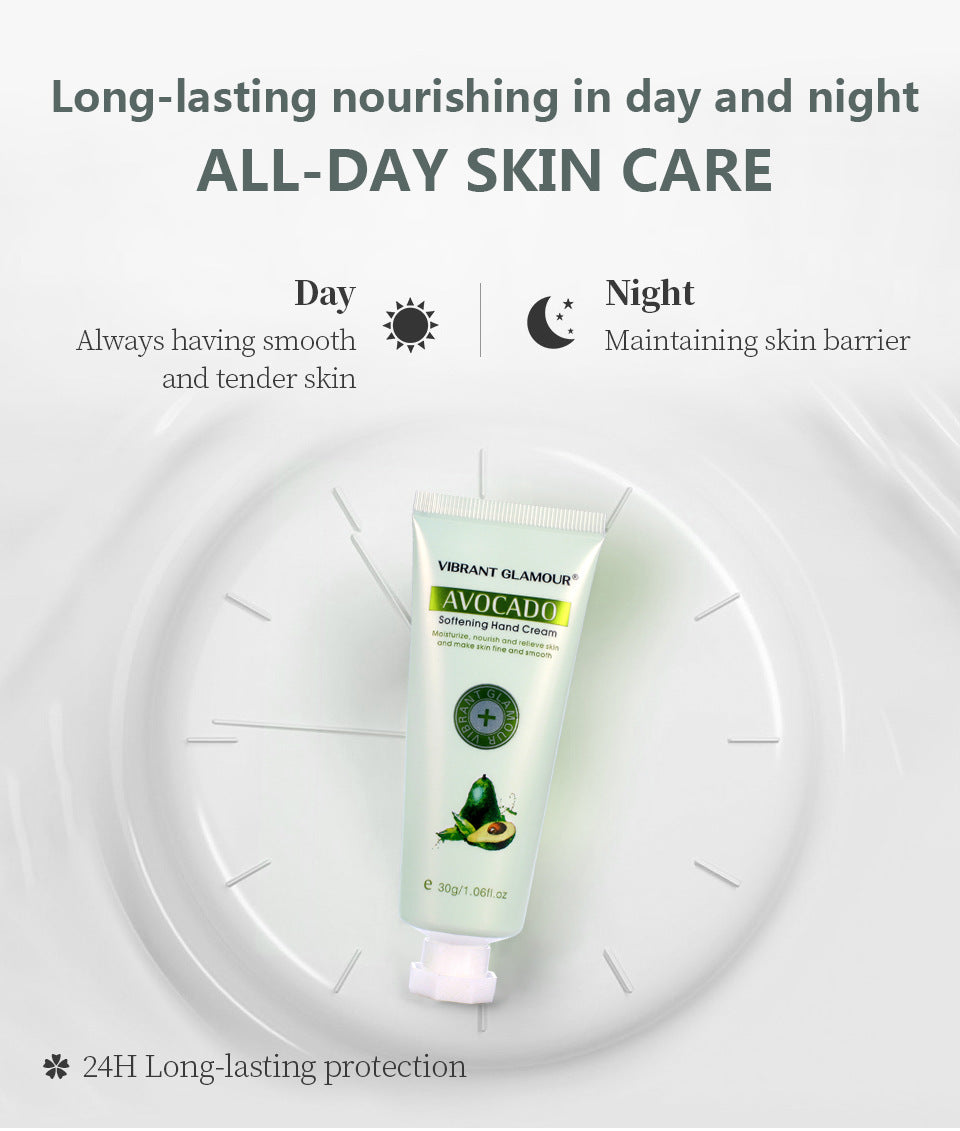 VIBRANT | Avocado Hand Cream (Deep Nourishment + Light Texture)
