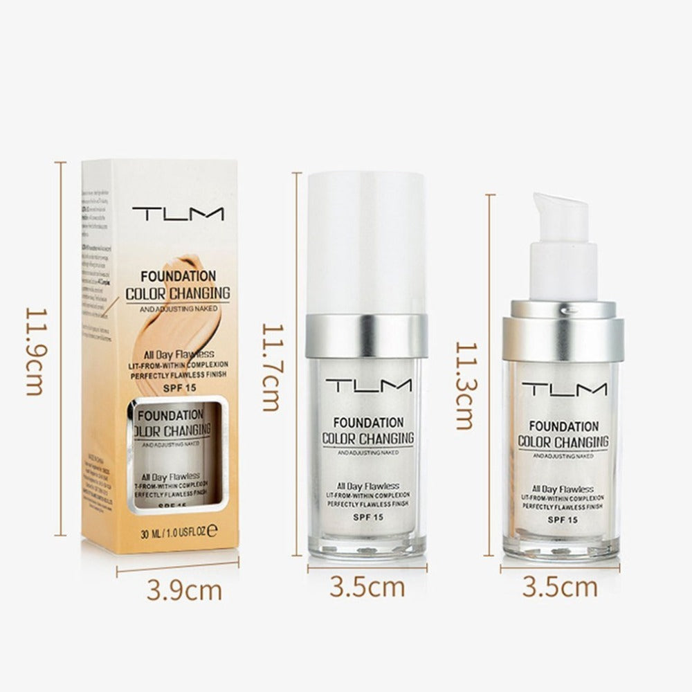 TEMPA | Base Líquida y Corrector (Color Natural + Portátil)