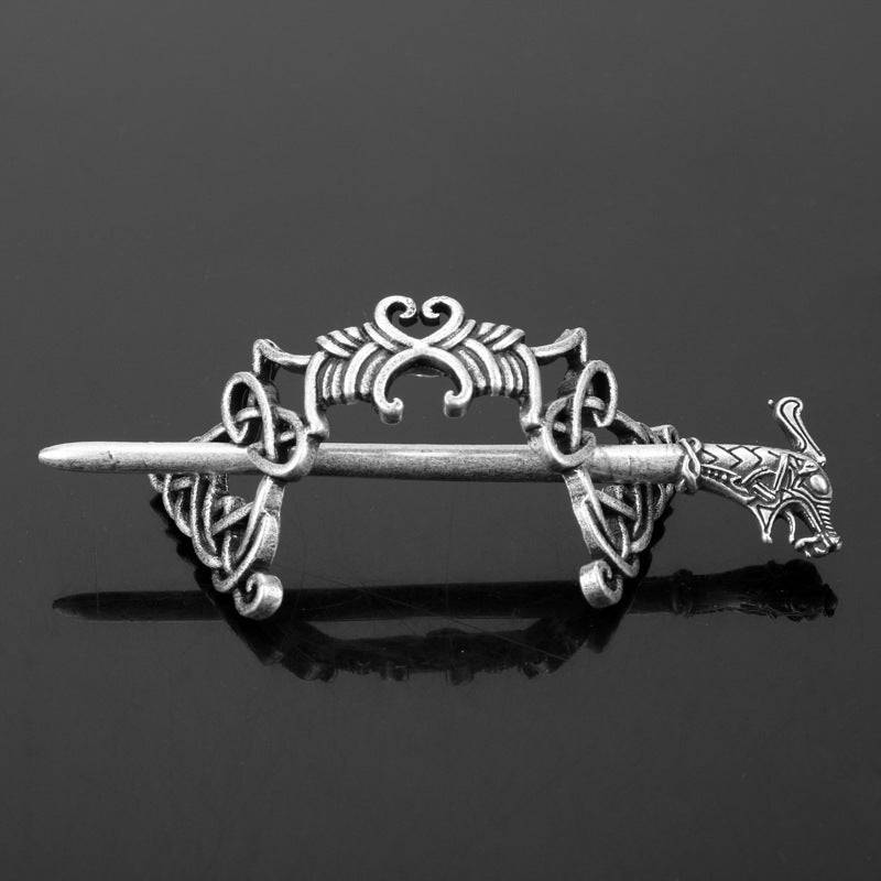 DRACO | Viking Hair Tweezers (Stainless Steel + Bold Design)