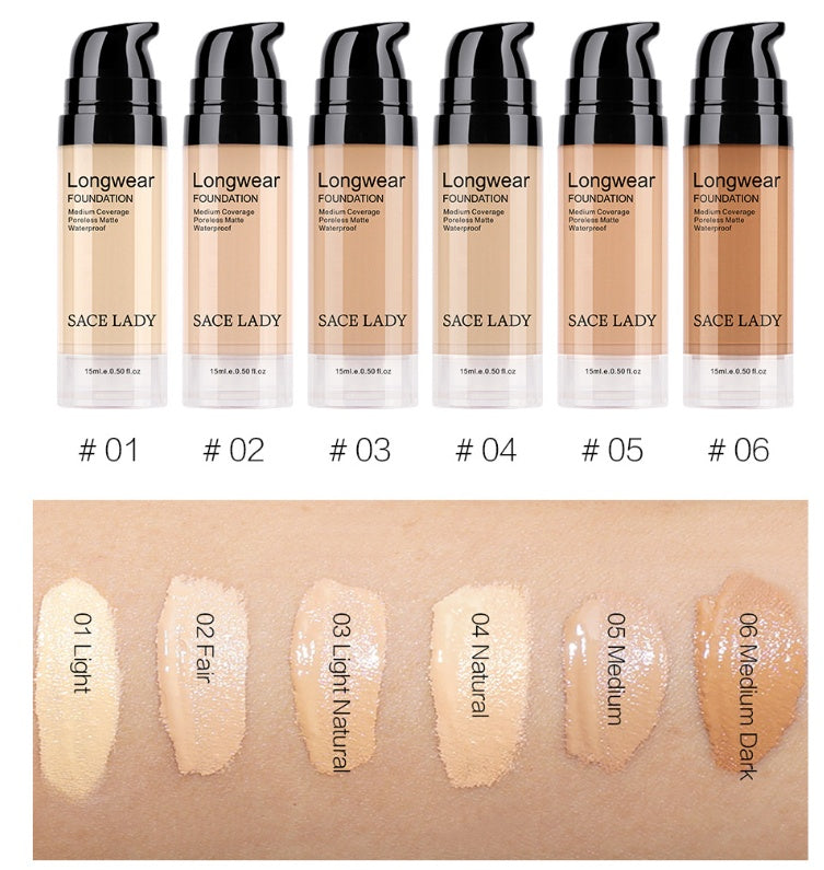 SACE LADY | Moisturizing Foundation (Natural Finish + Lightweight Formula)