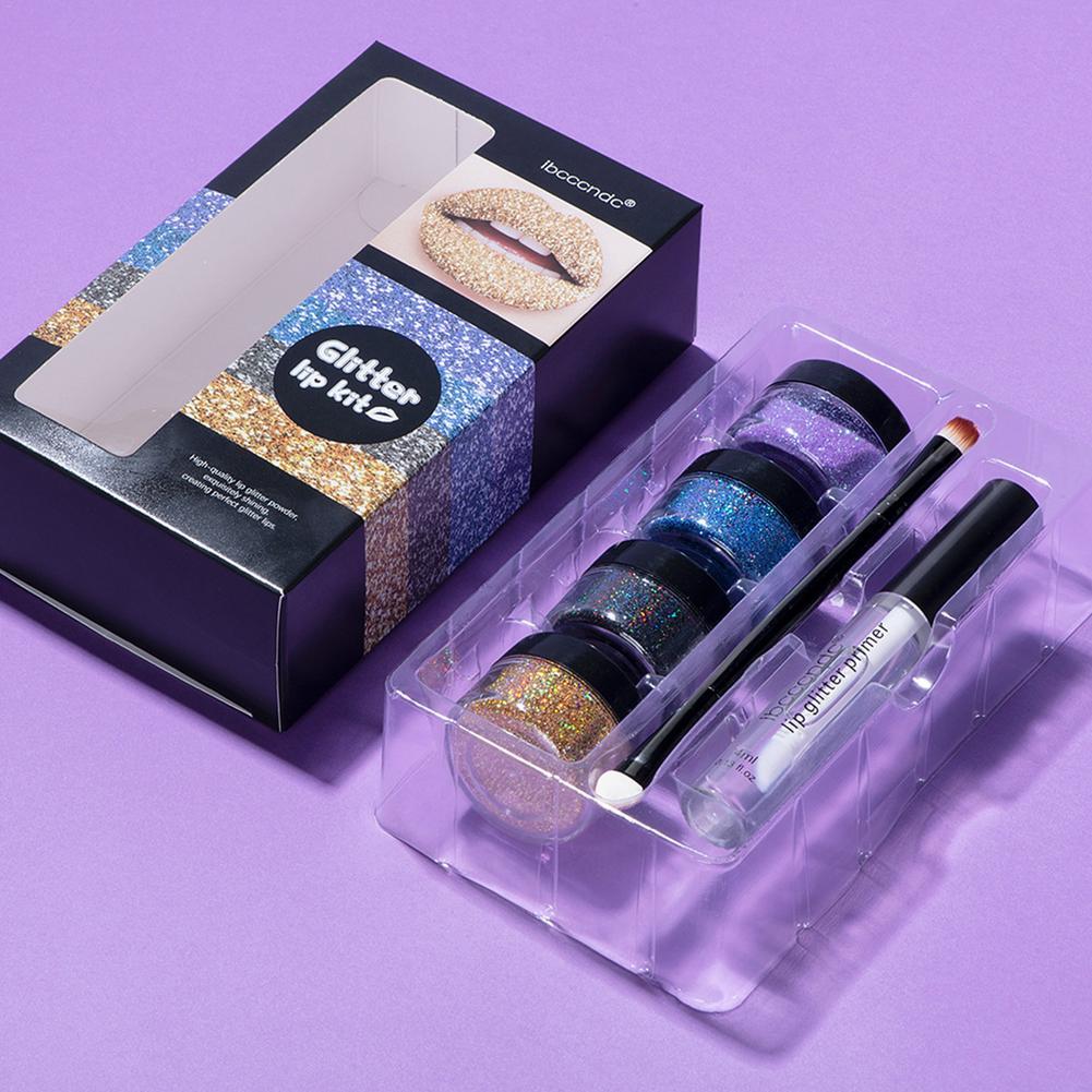 DIAMÉA | Lip Gloss Kit (Glitter + Waterproof + Primer)