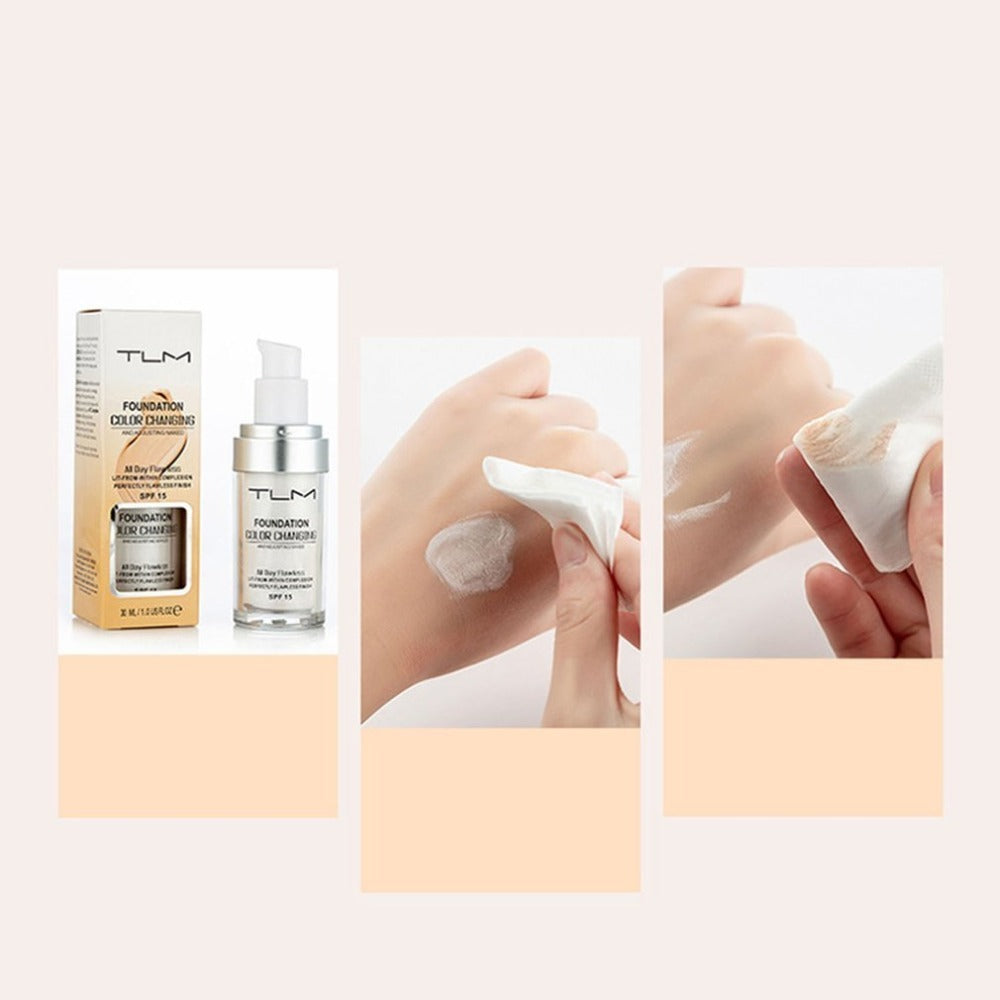 TEMPA | Base Líquida y Corrector (Color Natural + Portátil)