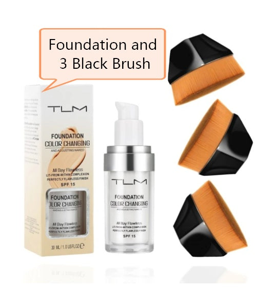 TEMPA | Base Líquida y Corrector (Color Natural + Portátil)